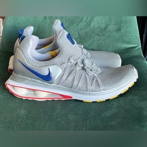 Nike Shox silver/blue/red